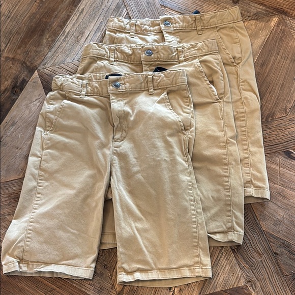 The Children's Place Khaki Kids Shorts Trio - 14 slim - Picture 1 of 2